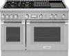 PRD484WCHU Thermador Dual Fuel Pro Harmony Smart Range with Double Oven - 48 Inch, Stainless Steel