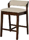 Dresden Dark Walnut Counter Height Stool