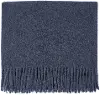 Denim Blue Throw Blanket - Edinburgh