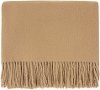 Sandlewood Tan Throw Blanket - Edinburgh