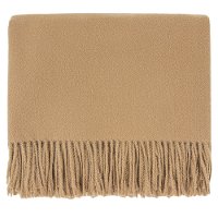 Sandlewood Tan Throw Blanket - Edinburgh