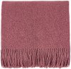 Cinnabar Pink Throw Blanket - Edinburgh