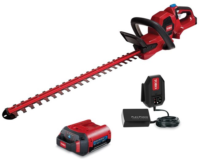 51841 Toro 60-Volt Max Lithium-Ion Electric 24 Hedge Trimmer-1