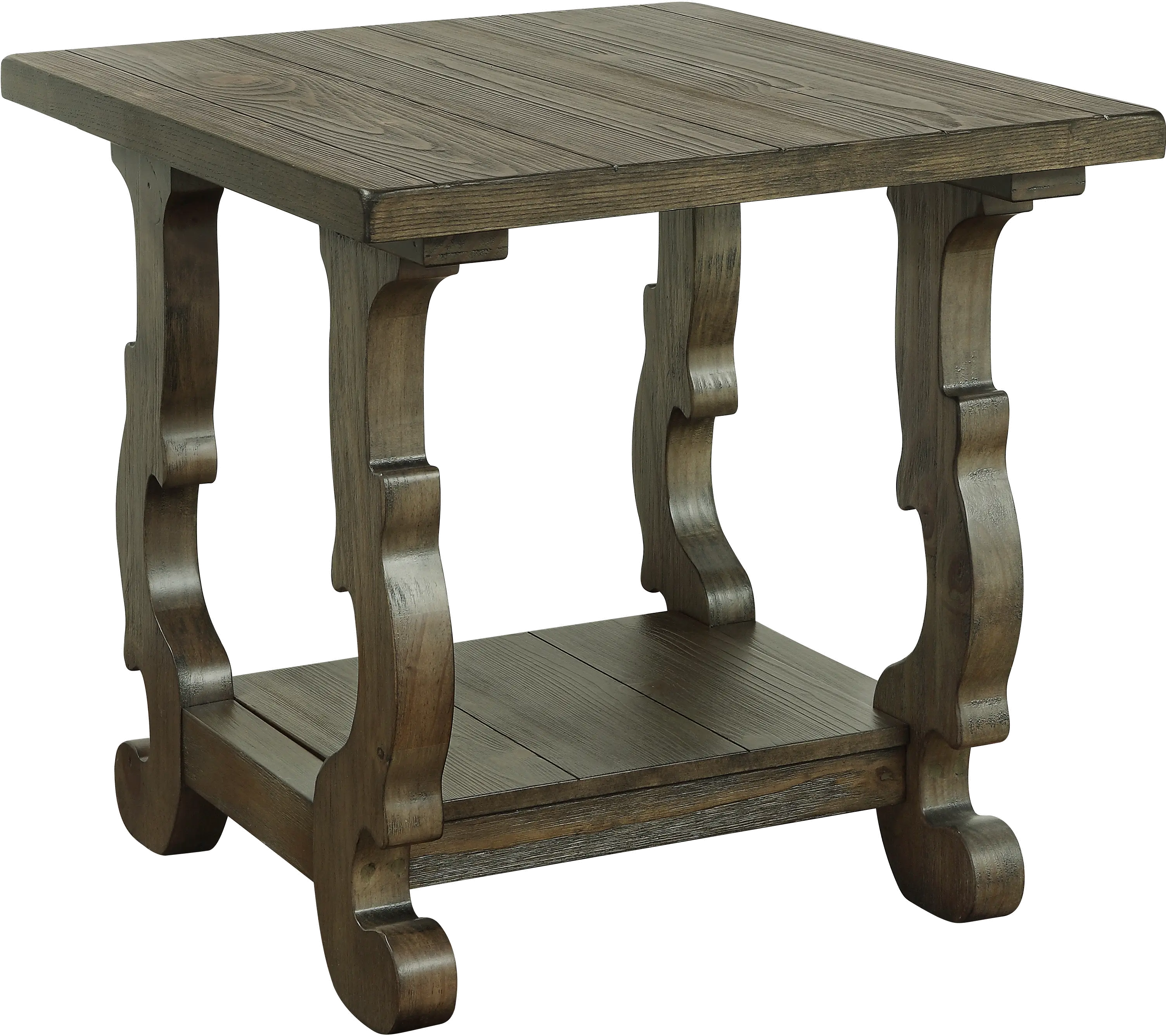 Orchard Park Brown End Table-2