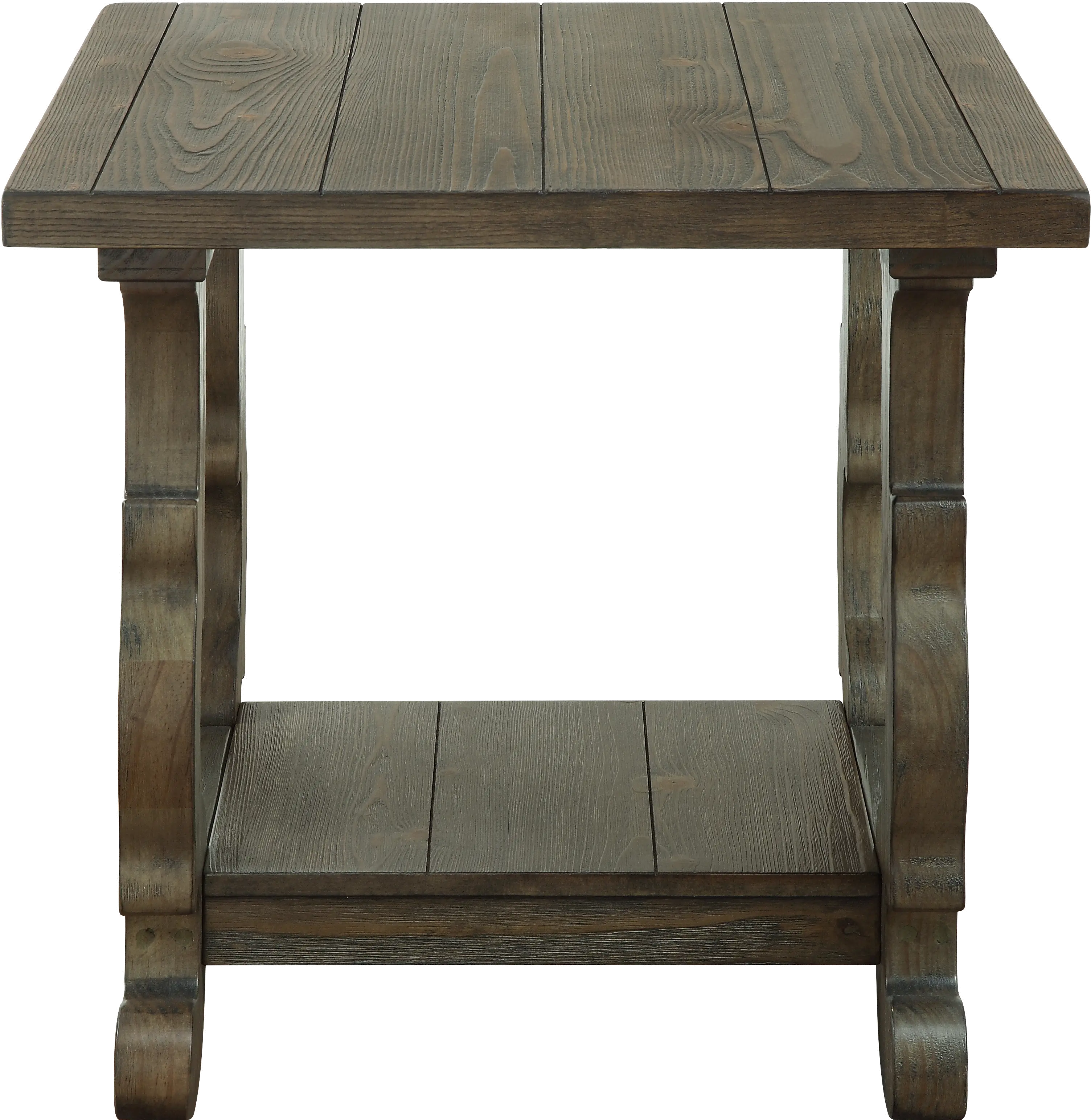 Orchard Park Brown End Table-3