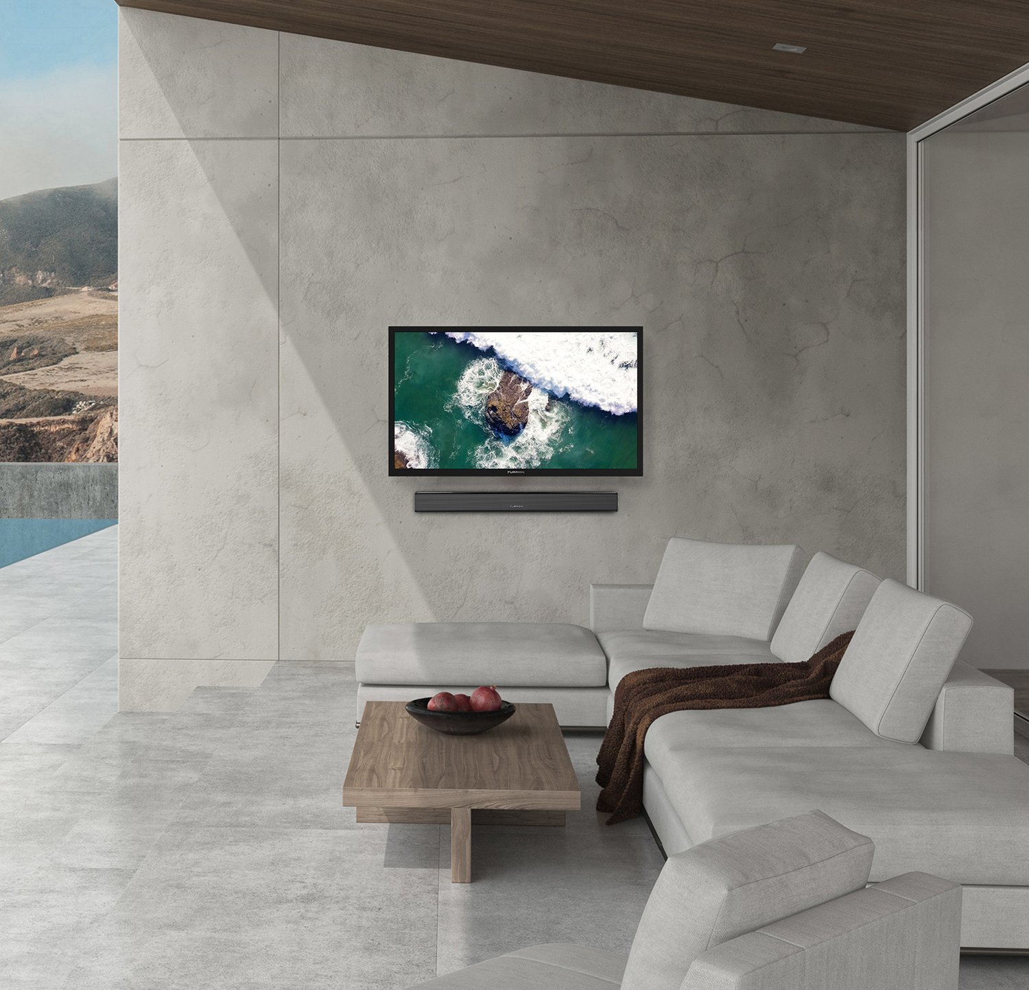FDUF49CBR Furrion 49 Inch Full Shade 4K LED Outdoor TV-3