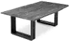 Copenhagen Gray Live Edge Coffee Table
