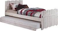 Rustic Sand Twin Trundle Bed - Treehouse-2