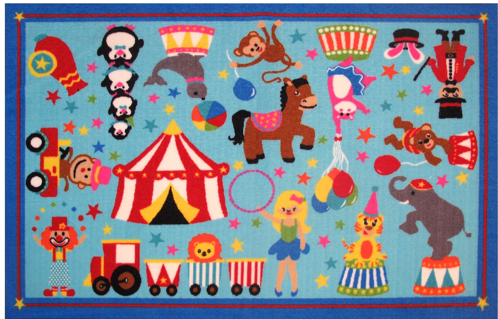 Circus Life Rug- Fun Time-1