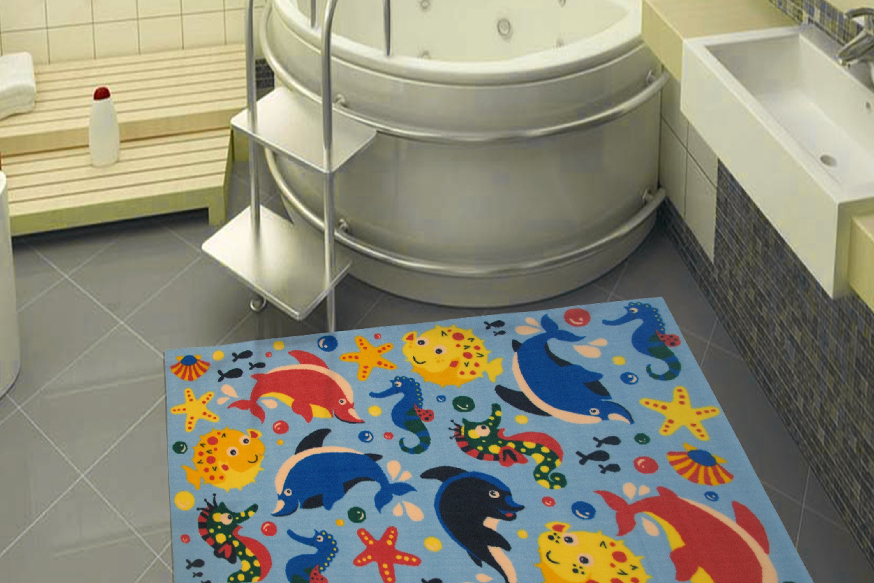 Aquarium Rug- Fun Time-2