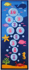 Hopscotch Rug- Fun Time