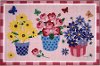 Bolssom and Butterfly Rug- Olive Kids