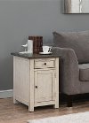 Country Chic Cream Accent Table - St. Claire