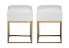 Avalon Gold Accent Stools