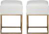 Avalon Gold Accent Stools
