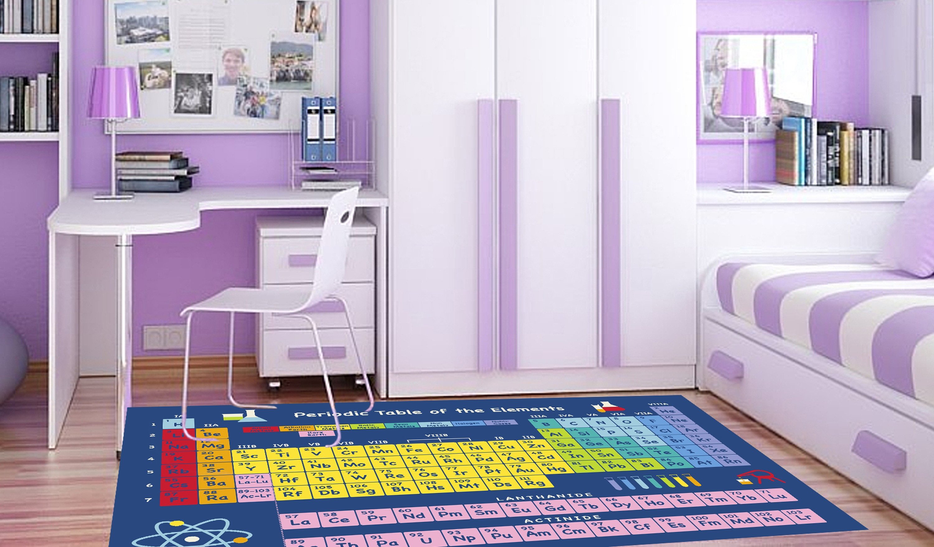 Table Elements Rug - Fun Time-2
