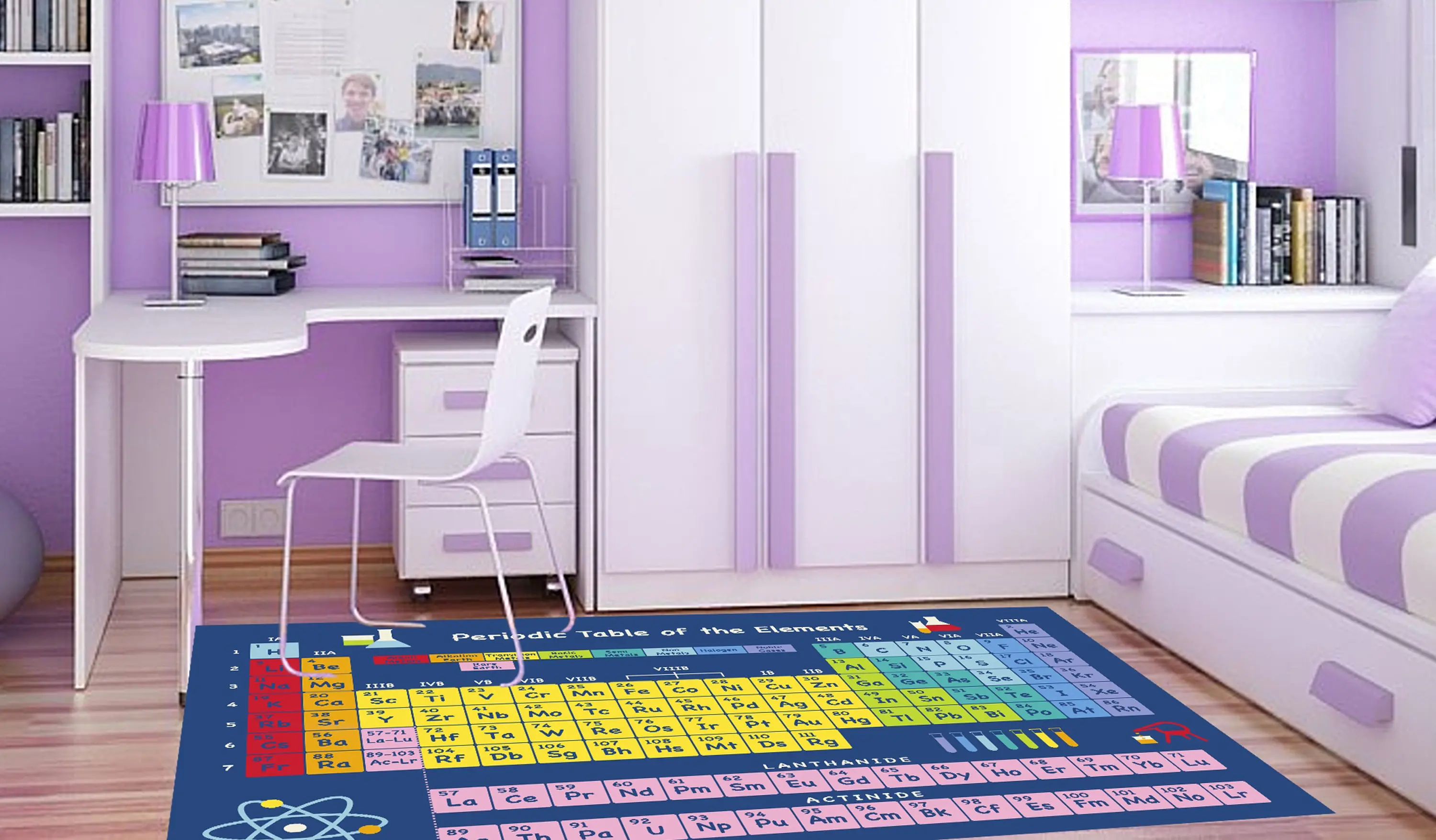 Table Elements Rug - Fun Time-2