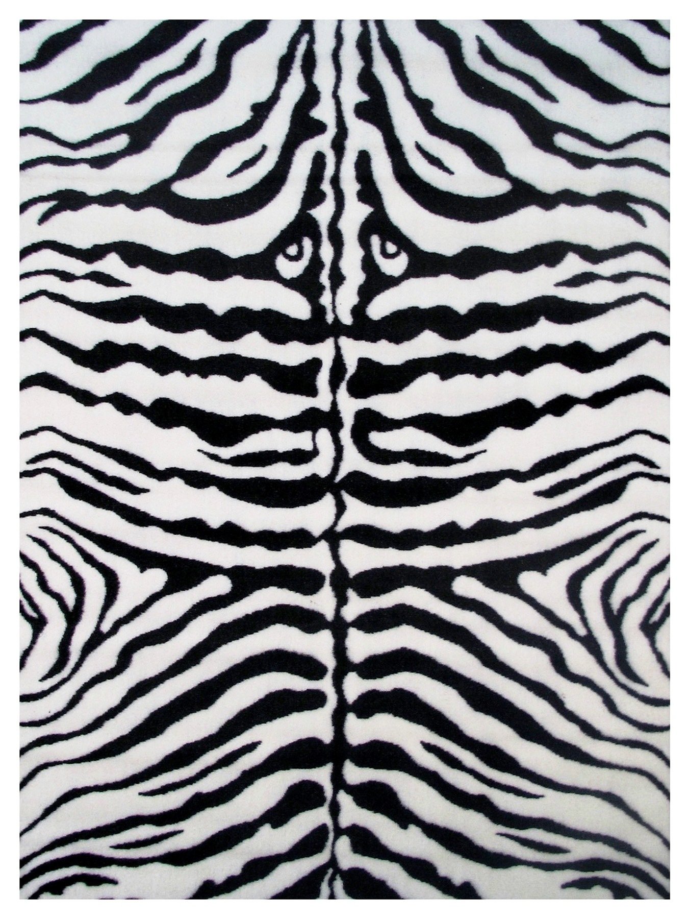 Medium White Zebra Skin- Fun Time-1
