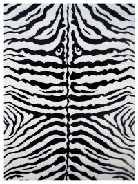 Medium White Zebra Skin- Fun Time-1