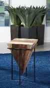 Multicolor Accent Table - Trippton