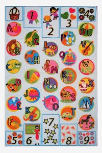 My ABC's Rug- Fun Time