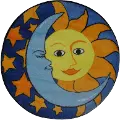Day and Night Rug- Fun Time
