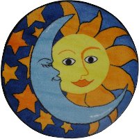Day and Night Rug- Fun Time-1
