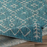 EAG2330-81012 9x12 Aqua Woven Outdoor Rug - Eagan-3