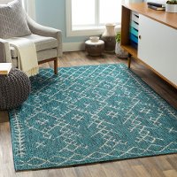 EAG2330-81012 9x12 Aqua Woven Outdoor Rug - Eagan-5