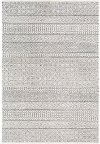 MAR2301-810 8x10 Gray Global Hand Tufted Wool Rug - Maroc