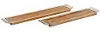 23 Inch Wooden Rectangular Tray