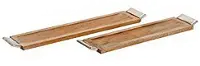 23 Inch Wooden Rectangular Tray