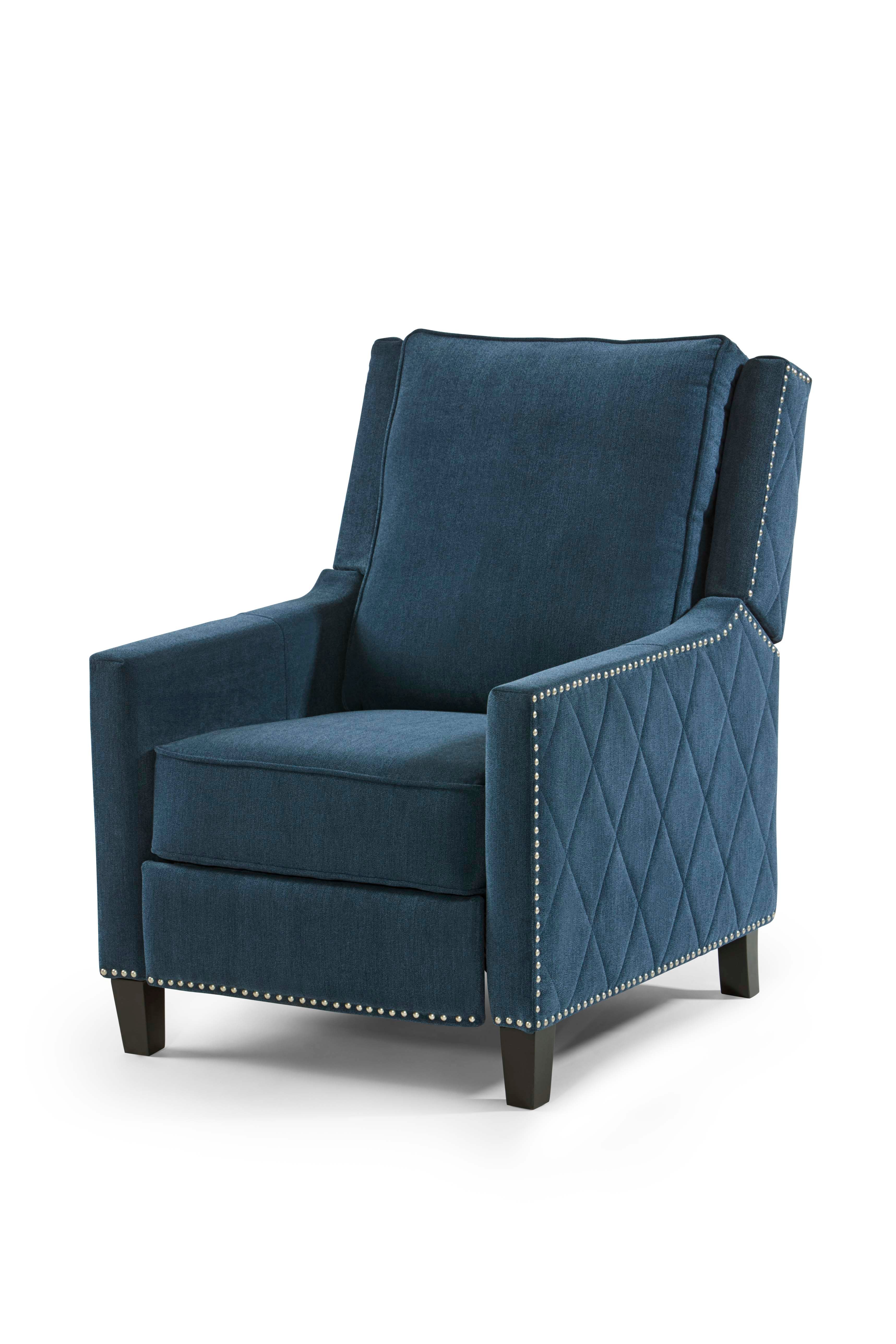 Essex Navy Traditional Pushback Recliner-3