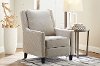 Taupe Traditional Pushback Recliner - Essex