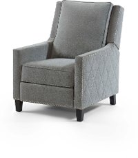 Gray Traditional Pushback Recliner - Essex-3