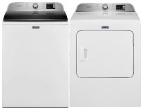 KIT Maytag White Laundry Pair with Electric Dryer - 6200-1