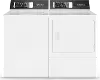 KIT Speed Queen Electric Washer and Dryer Set - TR7, White