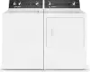 KIT Speed Queen Electric Washer and Dryer Set - TR3, White