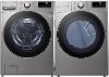 KIT LG Graphite Steel Washer and Dryer Pair - 3600