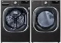 KIT LG Black Steel Electric Washer and Dryer Pair - 4500