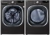 KIT LG Black Stainless Gas Laundry Pair - 4500