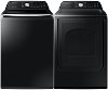 KIT Samsung Black Stainless Steel Laundry Pair - 3400