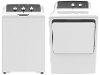 KIT GE White Laundry Pair with Electric Dryer