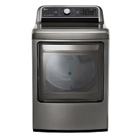 KIT LG Rear Control Washer and Electric Dryer Pair - 7300 Graphite Steel-3
