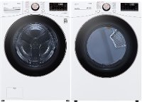 KIT LG Laundry Pair with Gas Dryer and Front Load Washer - 4000