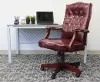 Boss Oxblood Vinyl Executive Chair