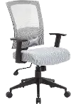 Boss Gray Mesh Back Task Office Chair