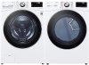 KIT LG White Gas Laundry Pair - 4200