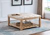 Dayton Brown Accent Cocktail Bench