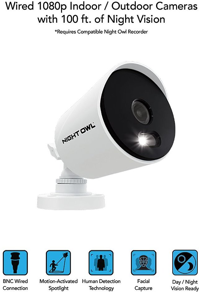 CAM 2PK DP2L Night Owl 1080p Wired 2-Pack Camera-4